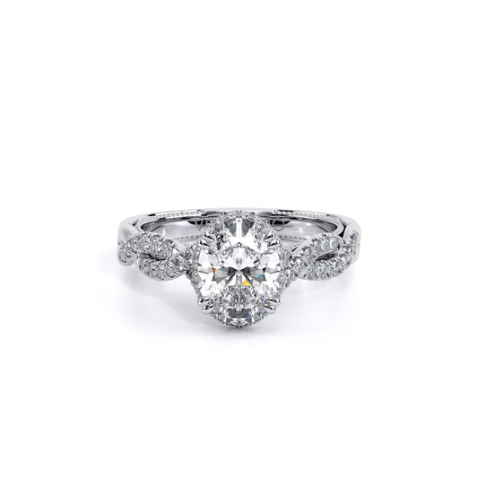 Verragio Insignia Collection Oval Semi-Mount Engagement Ring
