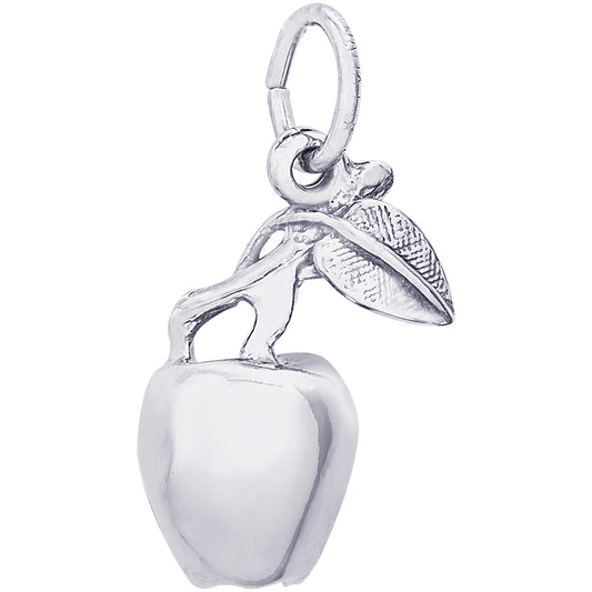 Rembrandt Apple Charm - Silver Charms