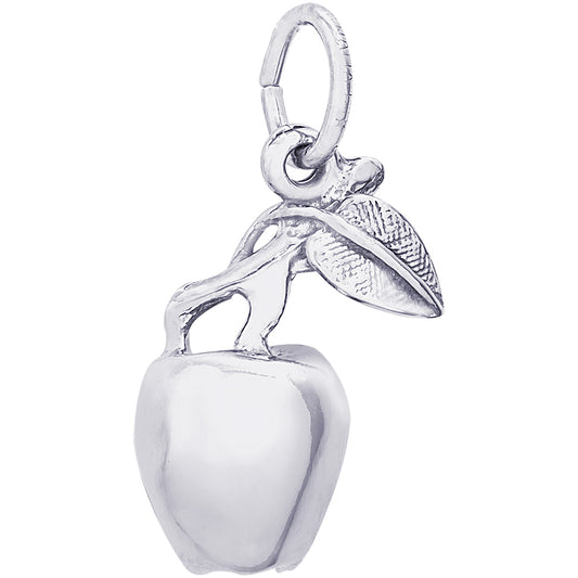 Rembrandt Apple Charm - Silver Charms
