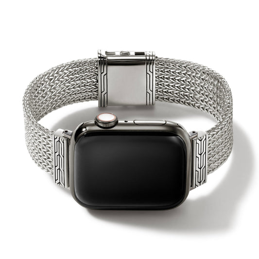 John Hardy Sterling Silver Smart Watch Strap - Silver Bracelets