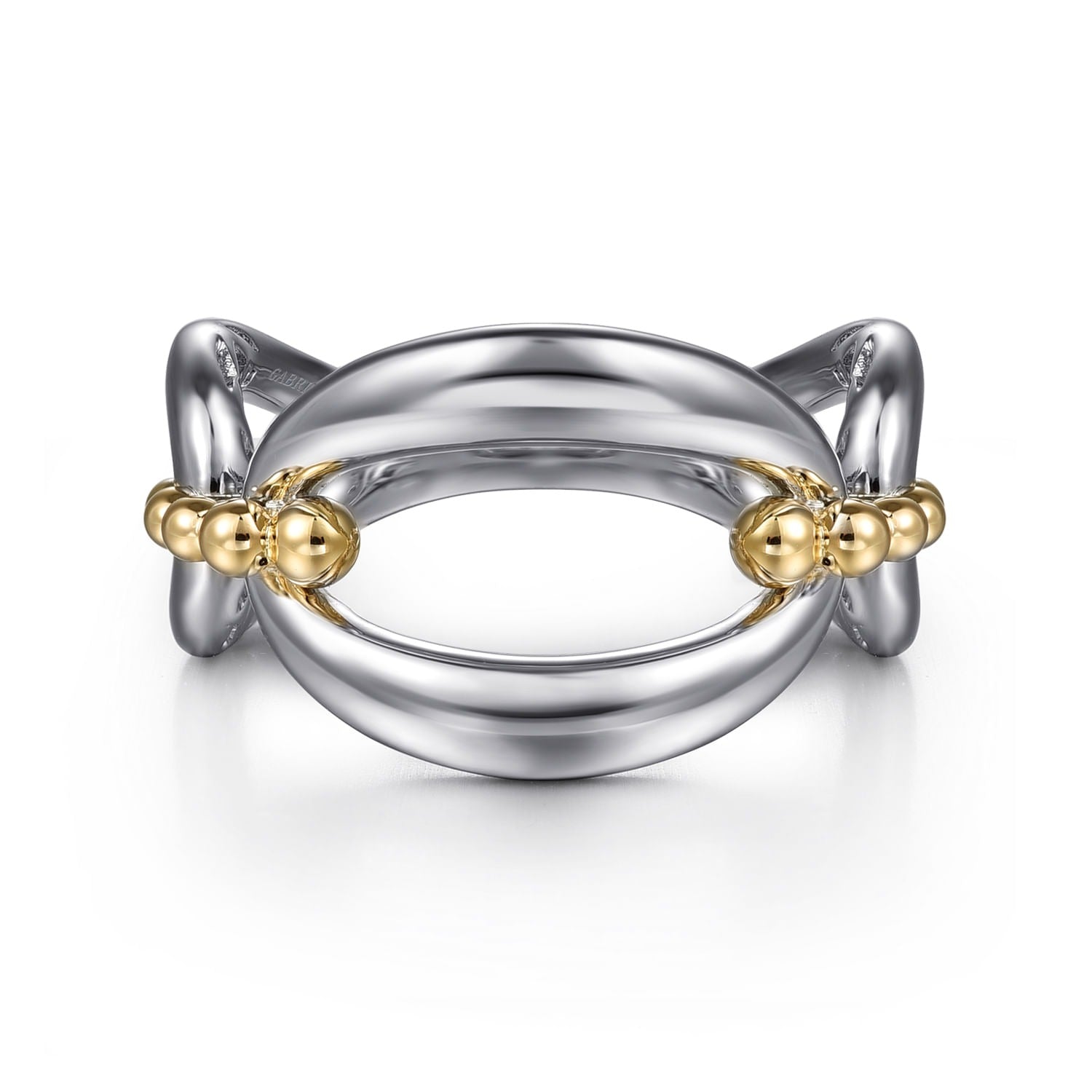 Gabriel & Co. Gold and Silver Ring - Colored Stone Rings - Women's