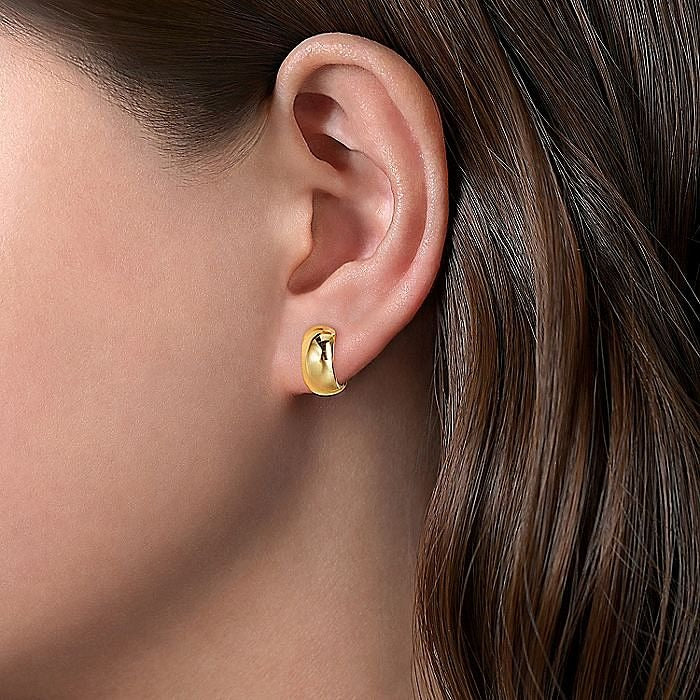 Gabriel & Co. 14 Karat Yellow Gold Huggies - Gold Earrings