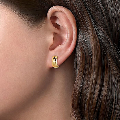 Gabriel & Co. 14 Karat Yellow Gold Huggies - Gold Earrings