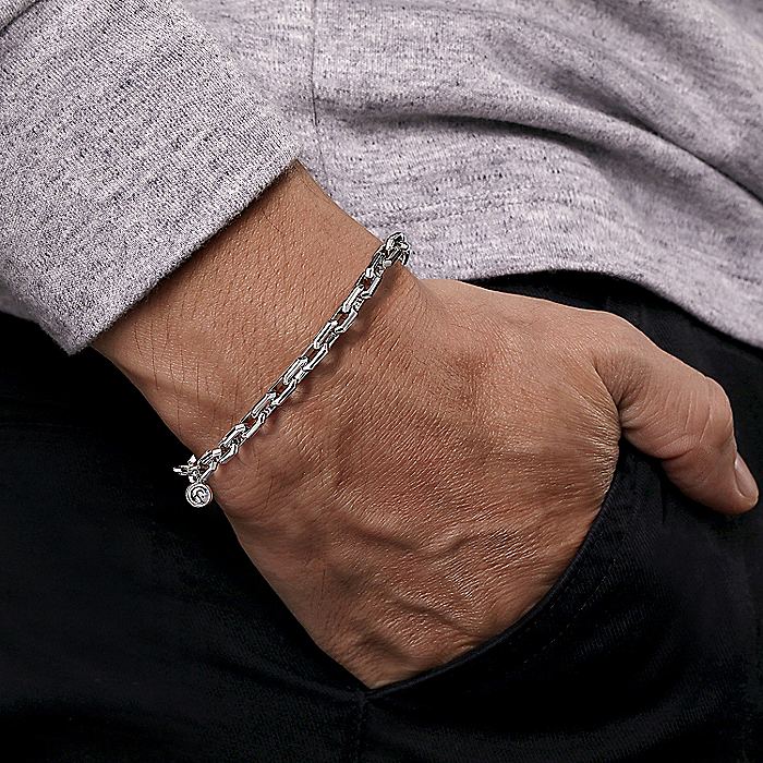 Gabriel & Co Sterling Silver Chain Bracelet