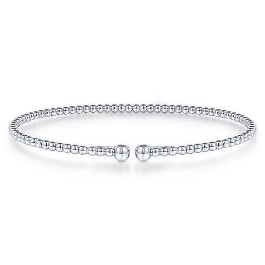 Gabriel & Co White Gold Bujukan Bangle Bracelet