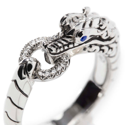 John Hardy Sterling Silver Naga Ring