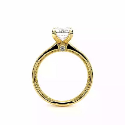 Verragio Emerald Cut Solitaire Semi-Mount Engagement Ring
