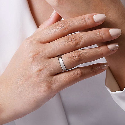 Gold Wedding Bands  -  Women'