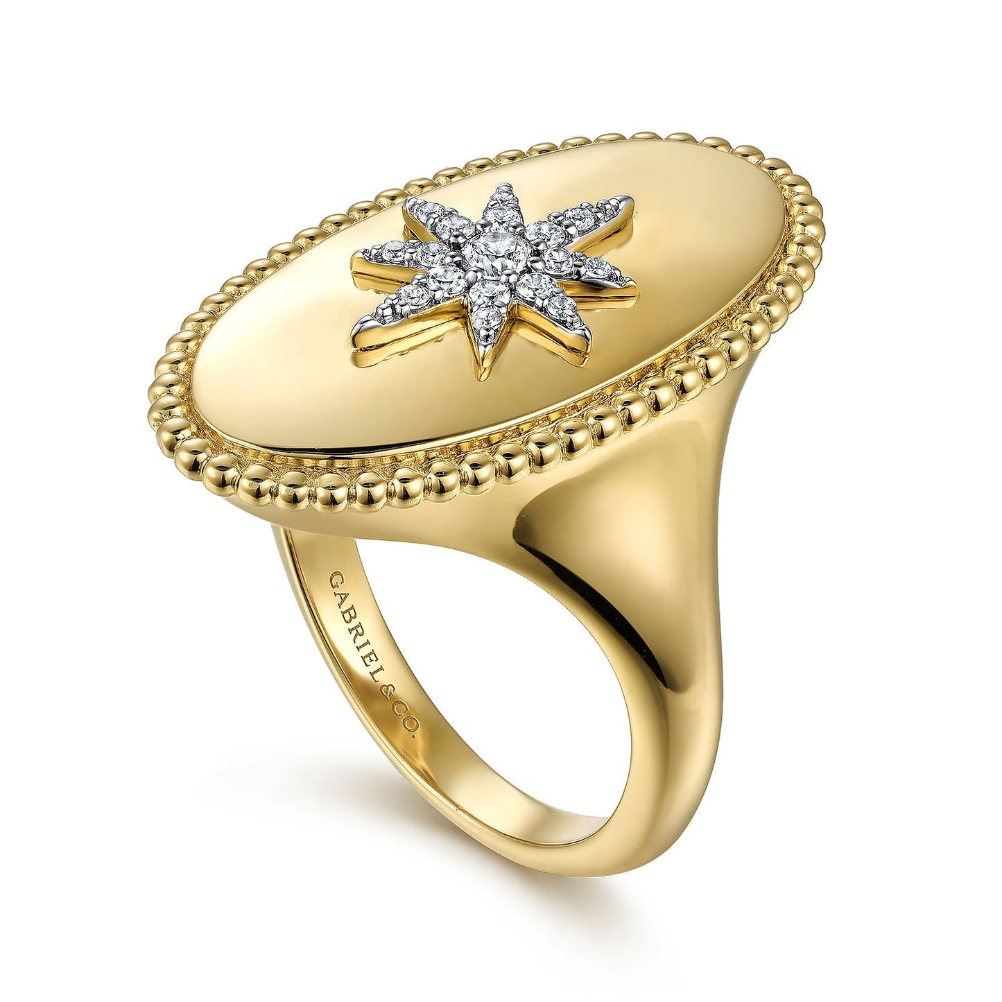 Gabriel & Co. Signet Ring