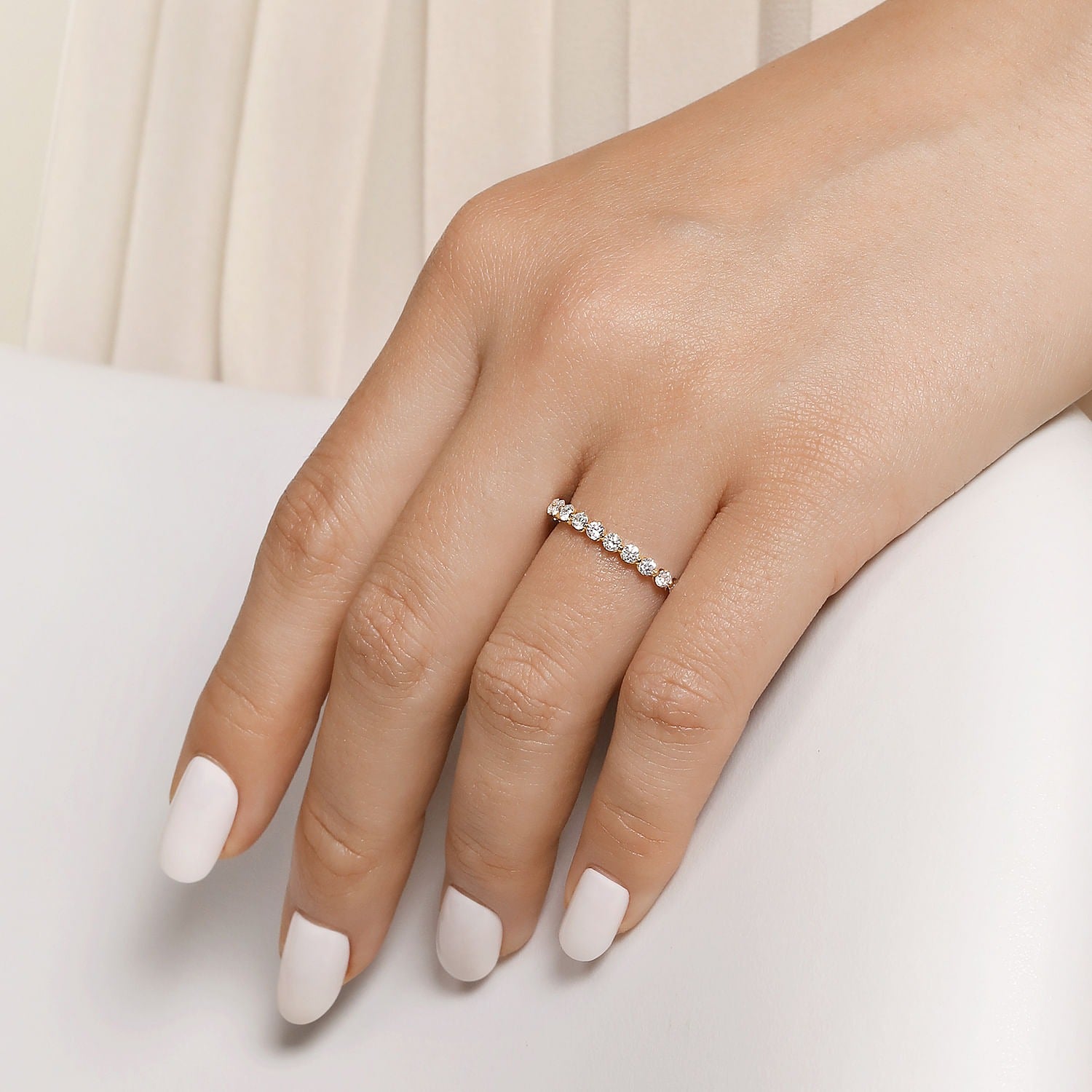 Gabriel & Co. Wedding Band - Diamond Wedding Bands - Women's