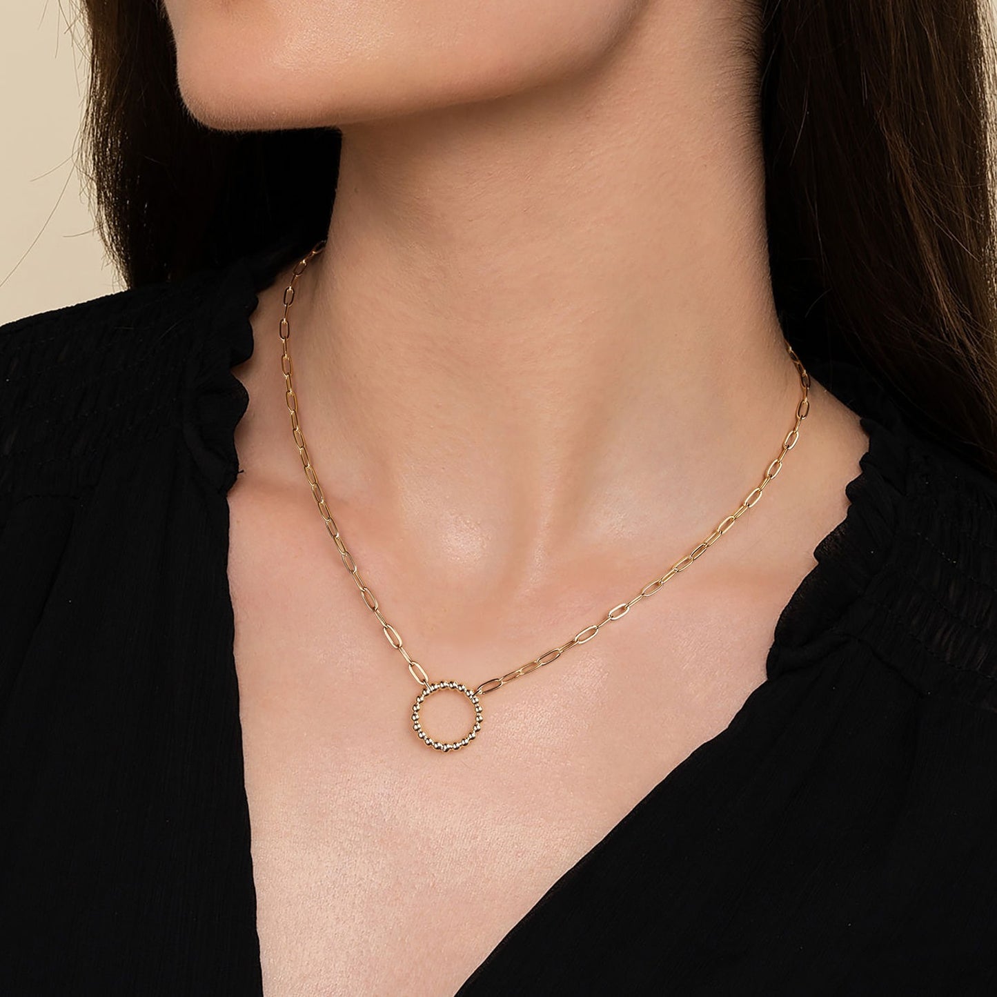 Gabriel & Co. Yellow Gold Necklace