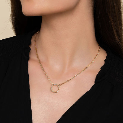 Gabriel & Co. Yellow Gold Necklace