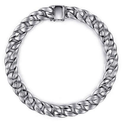 Gabriel & Co Sterling Silver Heavy Chain Bracelet