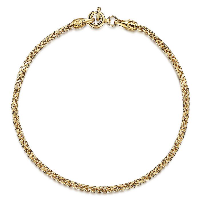 Gabriel & Co. 14 Karat Yellow Gold Chain Style Bracelet - Gold Bracelets