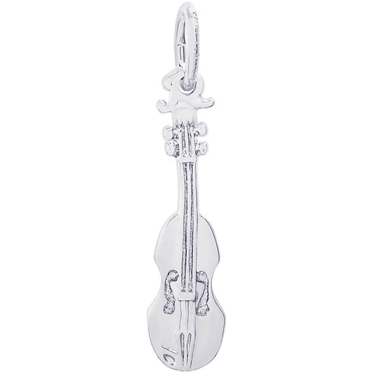 Rembrandt Violin Charm - Silver Charms