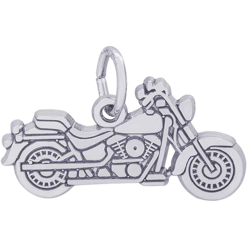 Rembrandt Motorcycle Charm