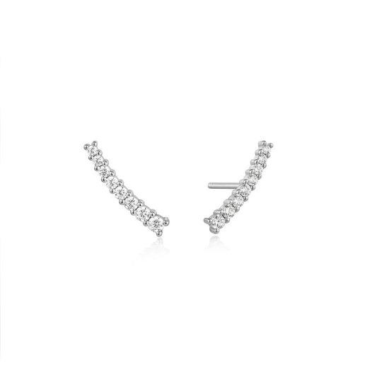 Ania Haie Sterling Silver Stud Earrings - Silver Earrings