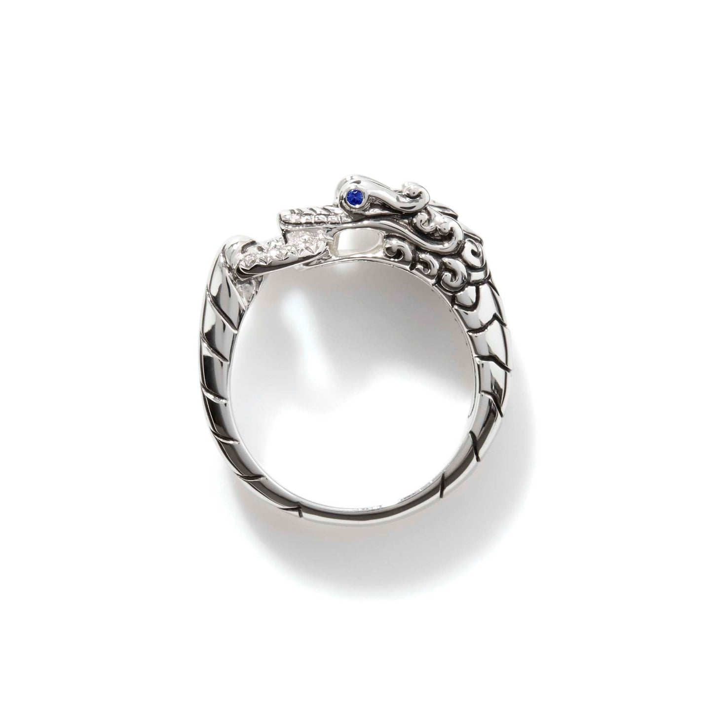 John Hardy Sterling Silver Naga Ring