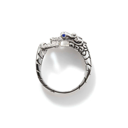 John Hardy Sterling Silver Naga Ring