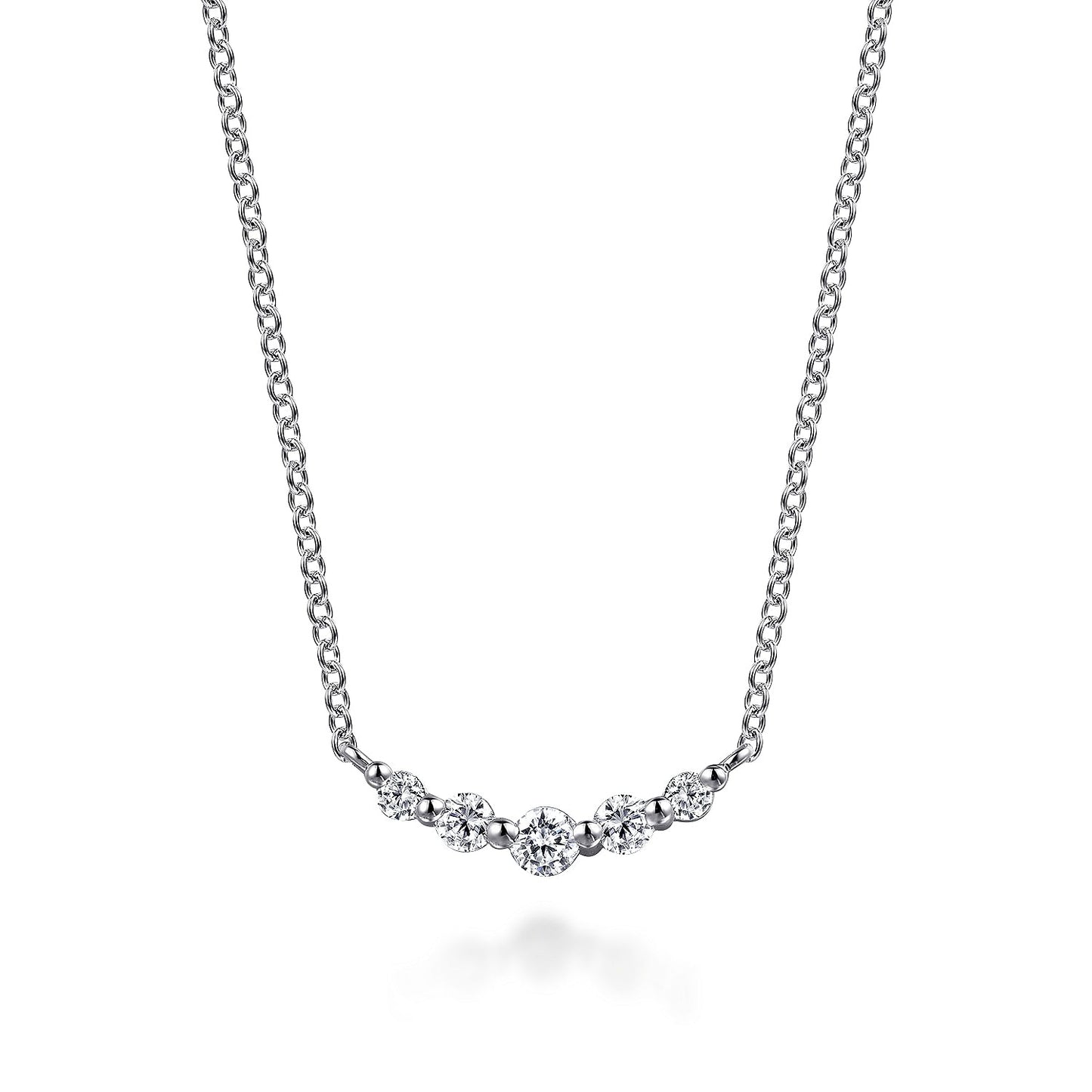Gabriel & Co. Necklace - Diamond Pendants
