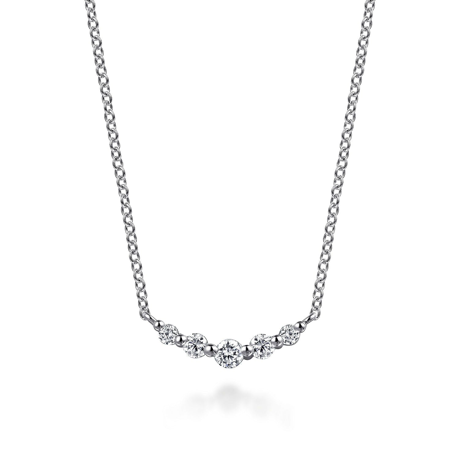 Gabriel & Co. Necklace - Diamond Pendants