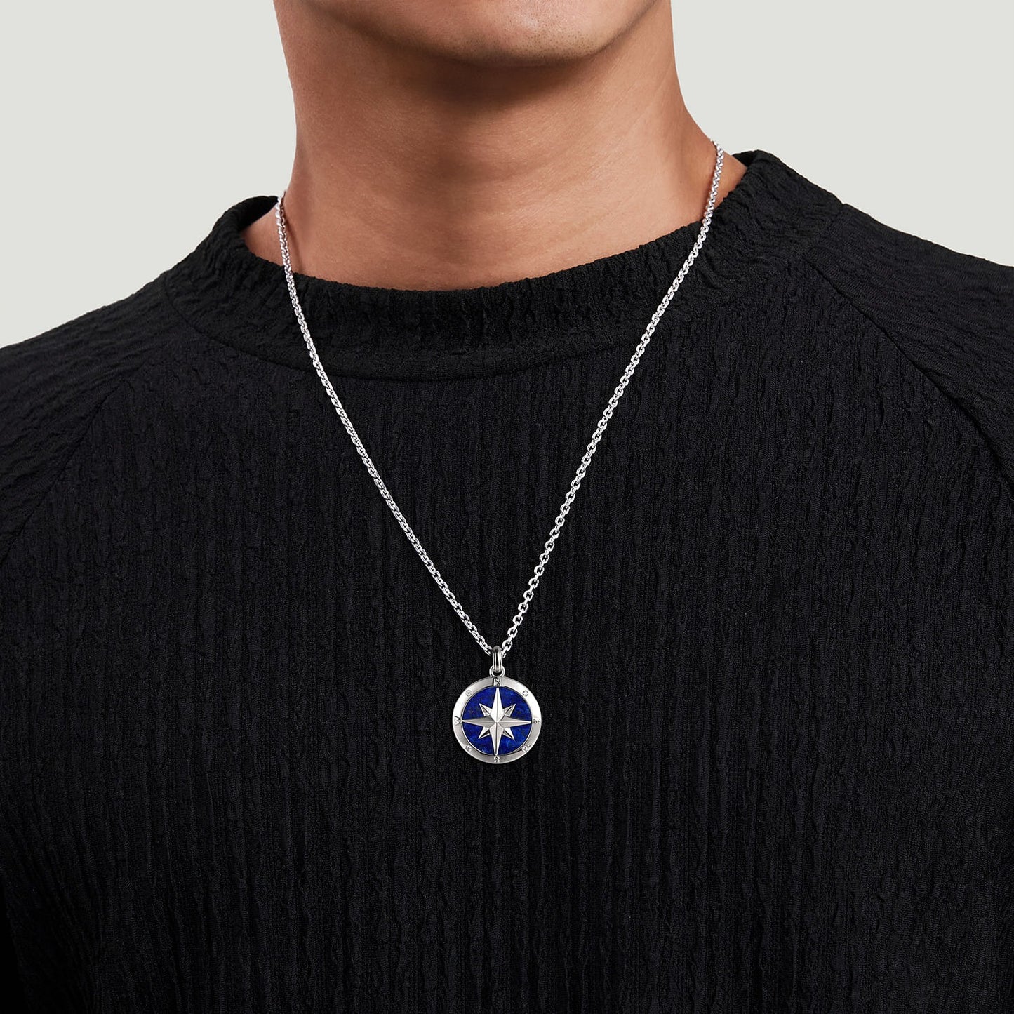 Gabriel & Co. Compass Pendant
