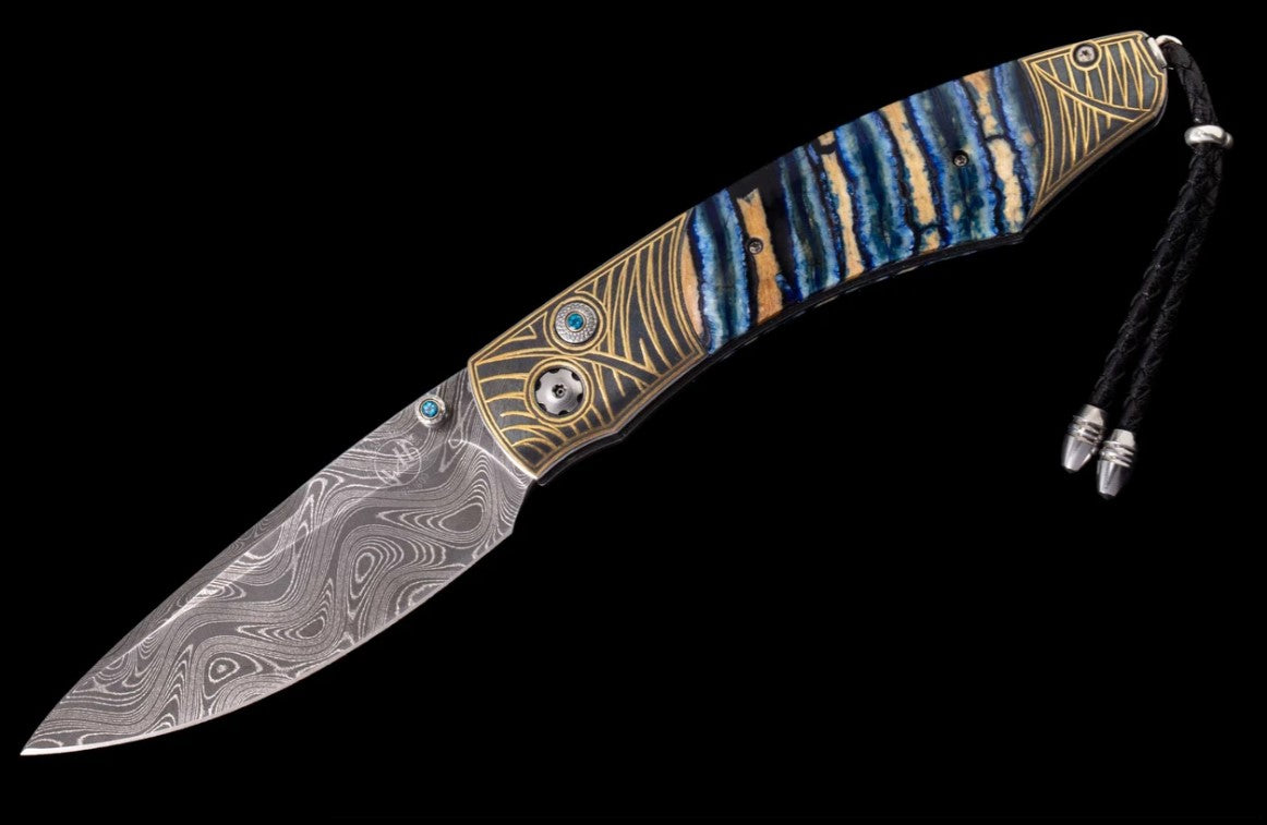 William Henry Spearpoint ‘Blue Savanna’ Knife - William Henry Knife