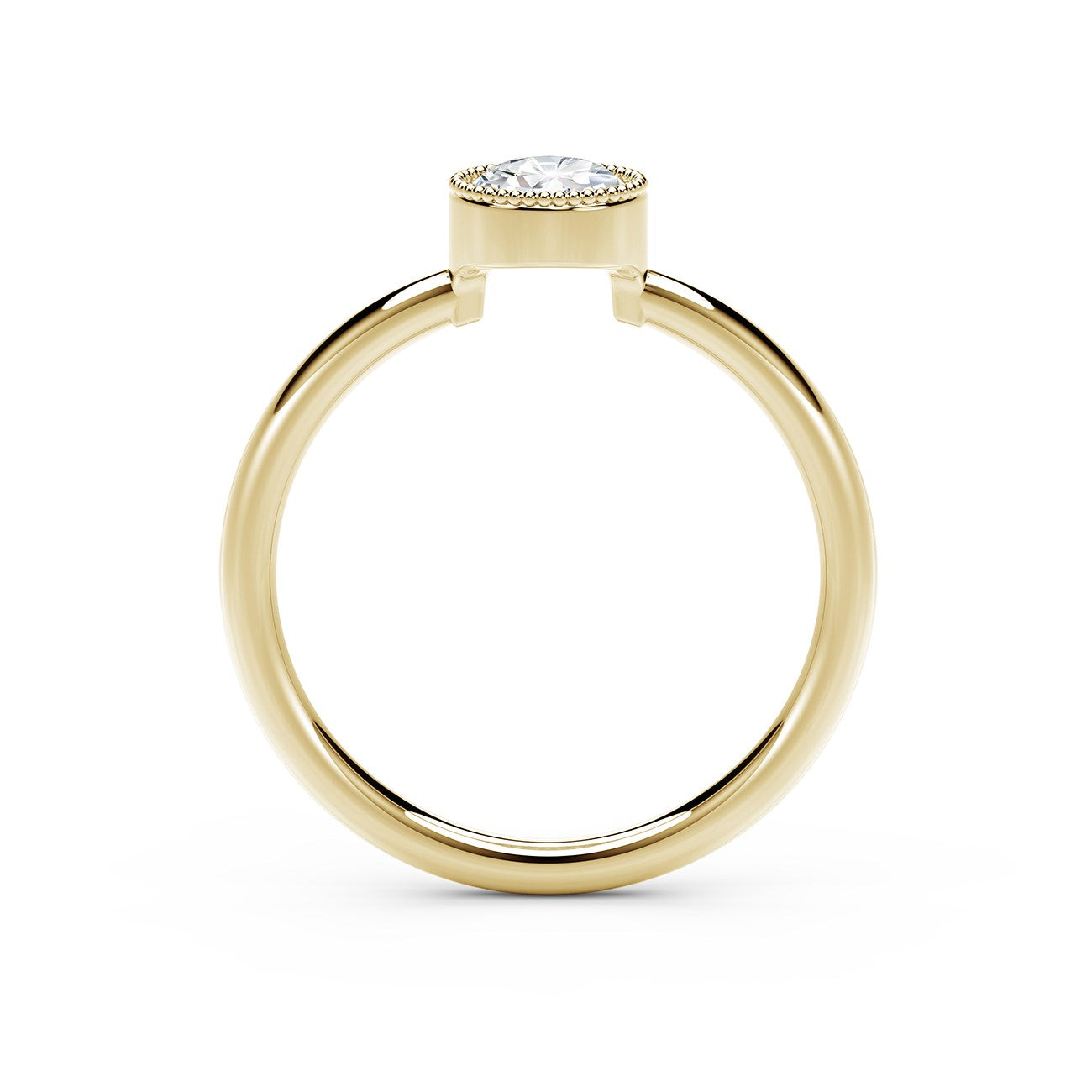 Forevermark Tribute Collection Milgrain Bezel Ring - Diamond Fashion Rings - Women's