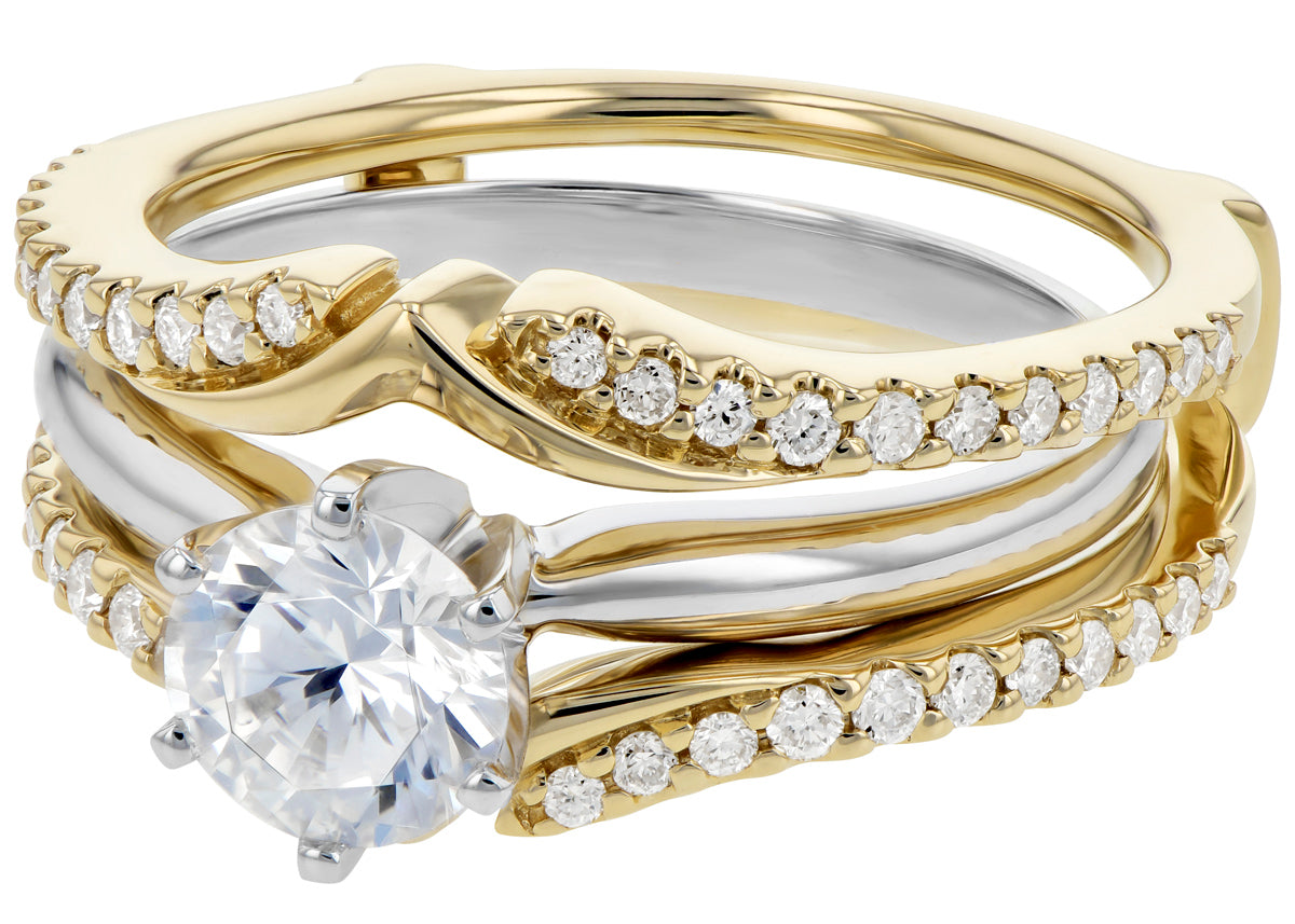 Diamond Wedding Bands  -  Women'