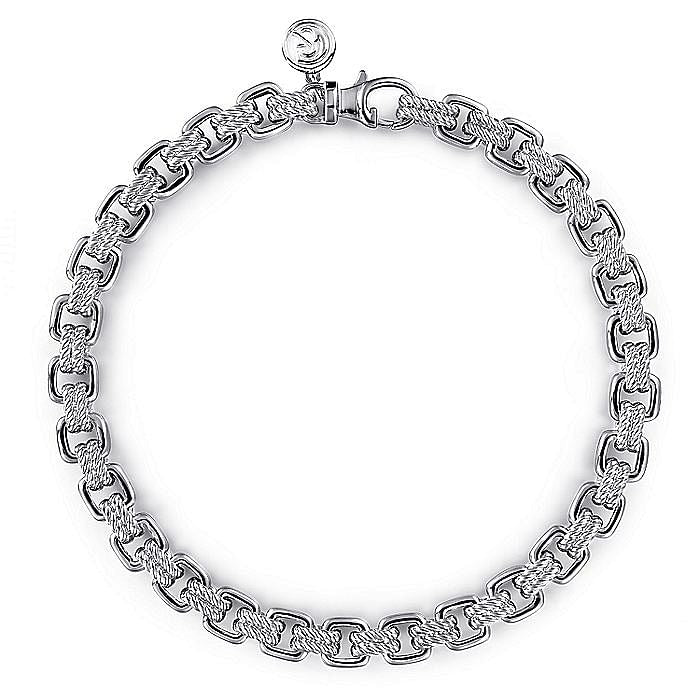 Gabriel & Co Silver Chain Bracelet