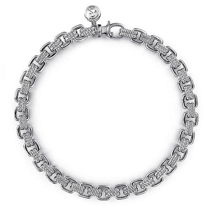 Gabriel & Co Silver Chain Bracelet