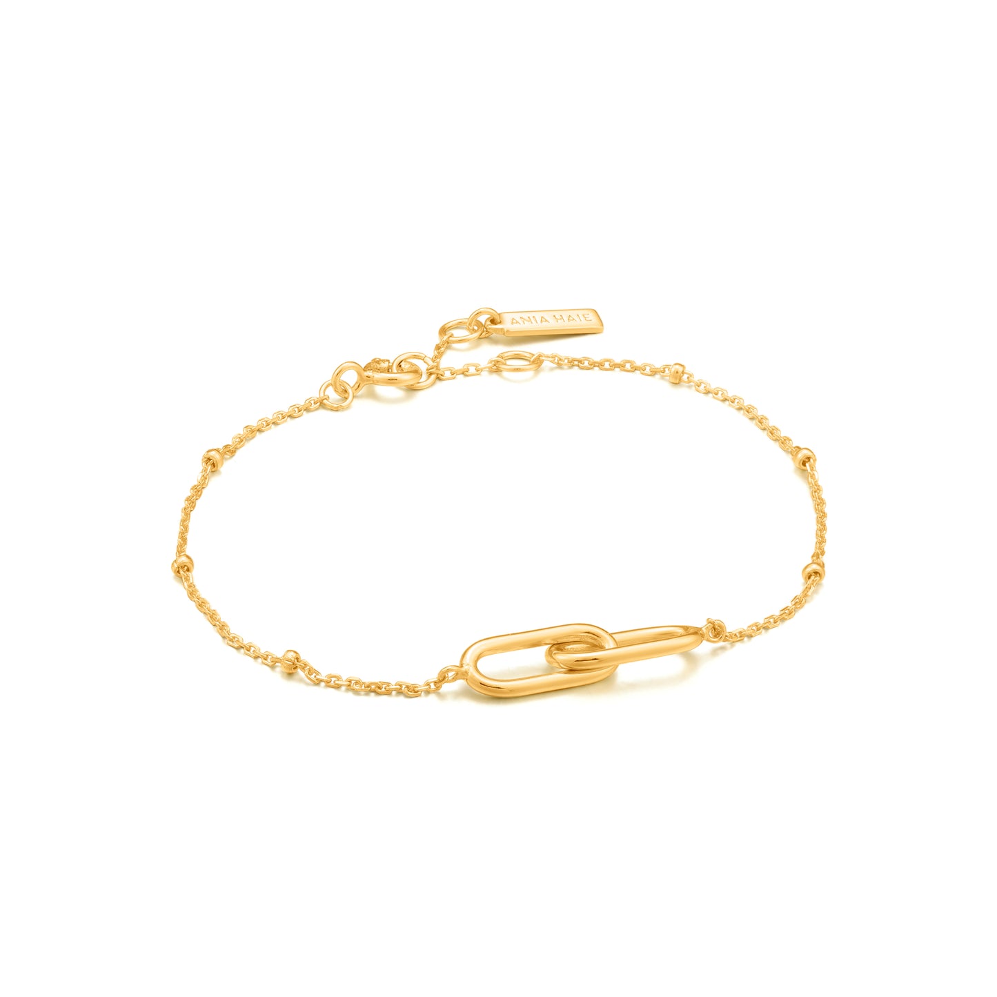 Ania Haie Beaded Chain Link Bracelet - Silver Bracelets