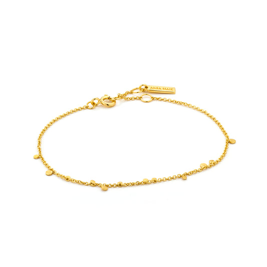 Ania Haie Geometry Drop Discs Bracelet