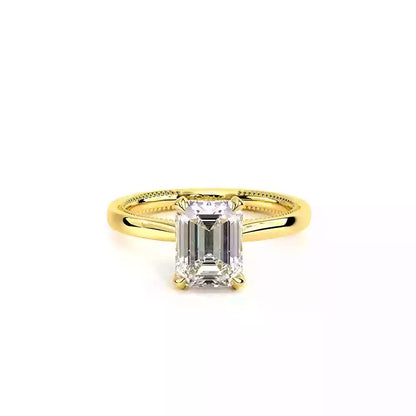 Verragio Emerald Cut Solitaire Semi-Mount Engagement Ring