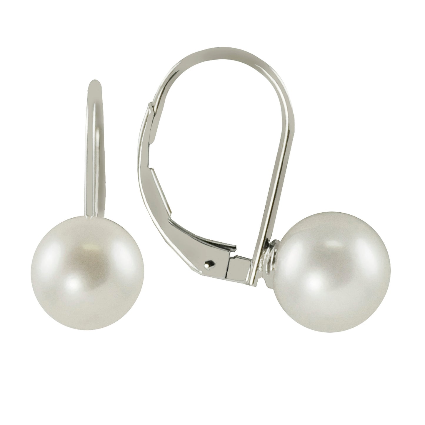 Imperial Pearl 8mm Akoya Pearl Leverback Earrings - Pearl Earrings