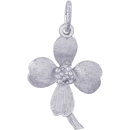 Rembrandt Dogwood Charm - Silver Charms
