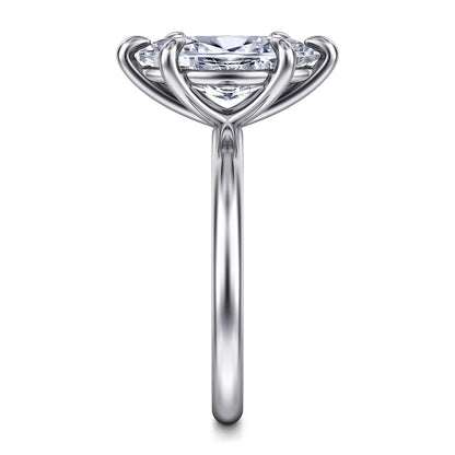 Gabriel & Co. Marquise Solitaire Engagement Ring - Gold Remounts