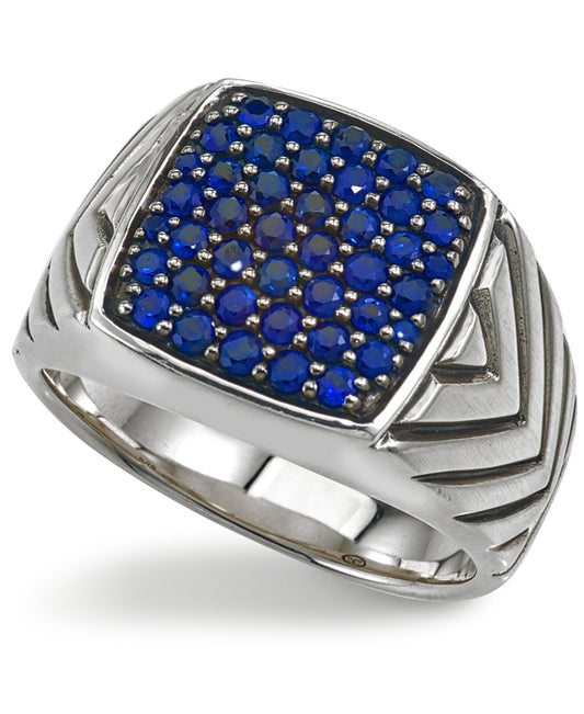 Men's Sapphire Fashion Ring - 13