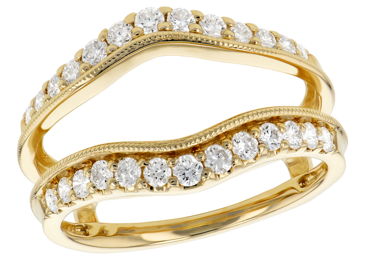 Diamond Wedding Bands  -  Women'