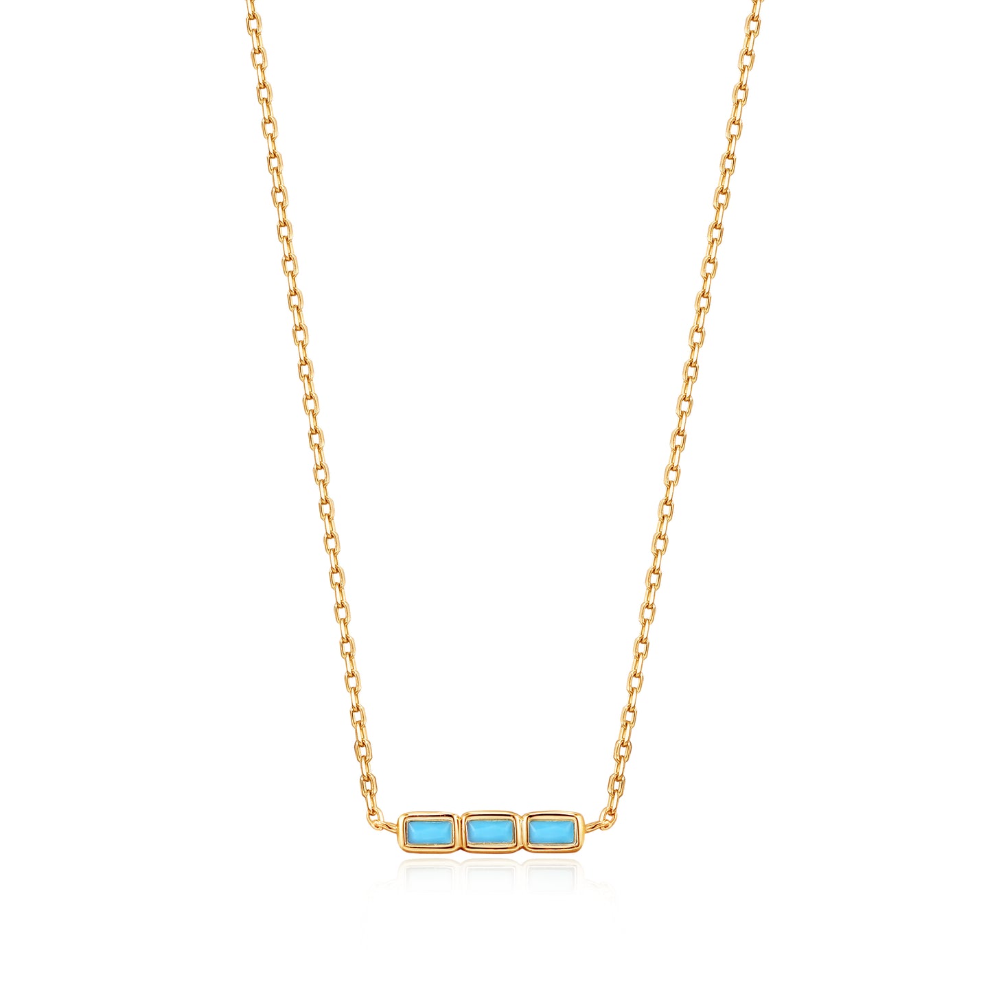 Ania Haie Turquoise Bar Necklace