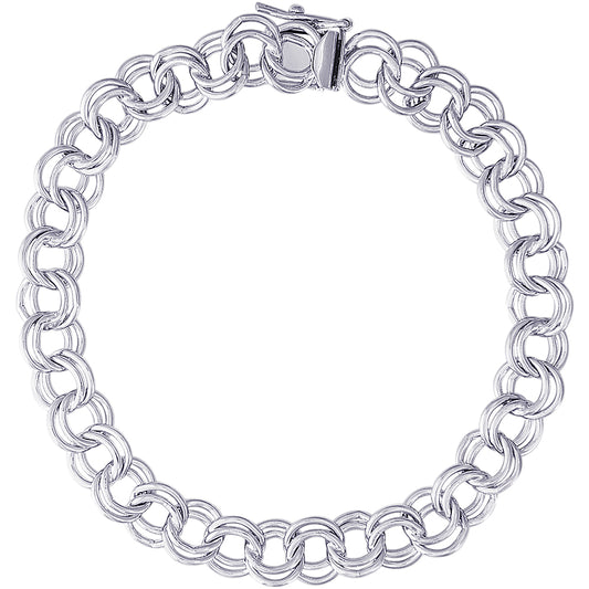Double Link Curb Classic Bracelet