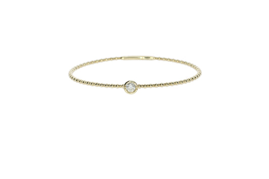 Yellow Gold Diamond Bracelet - Diamond Bracelets