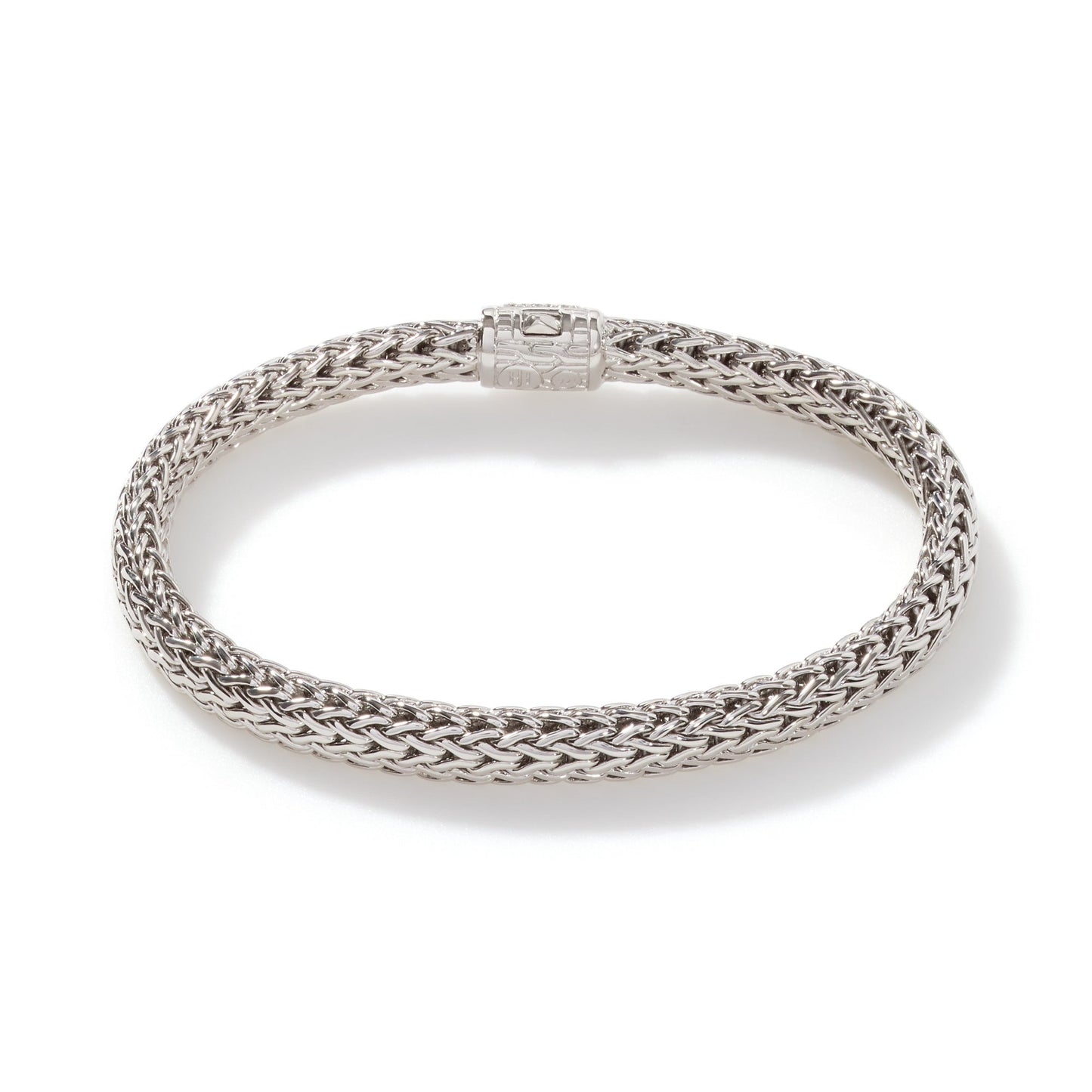 John Hardy Sterling Silver Icon Bracelet With Diamonds - Diamond Bracelets