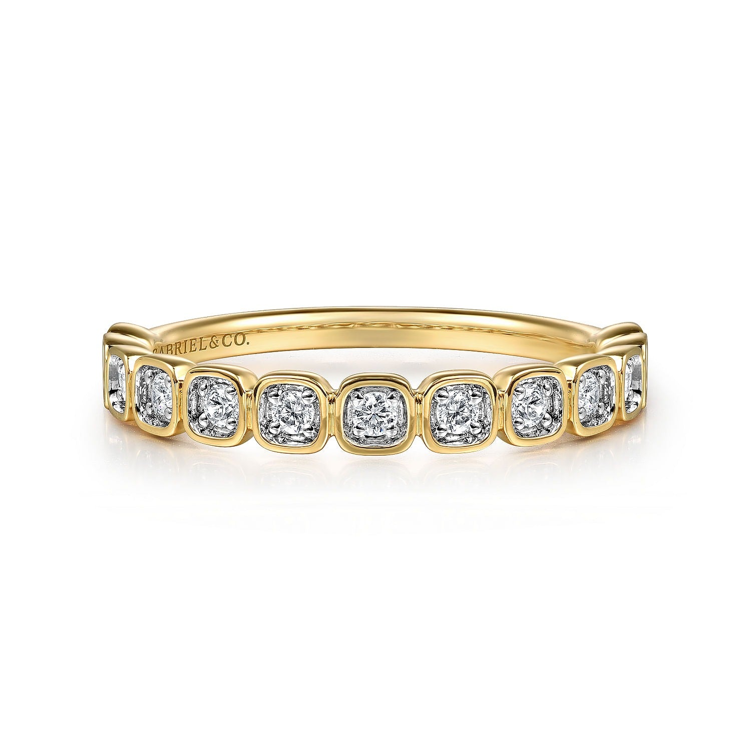 Gabriel & Co. Diamond Stackable Ring – David Scott Fine Jewelry