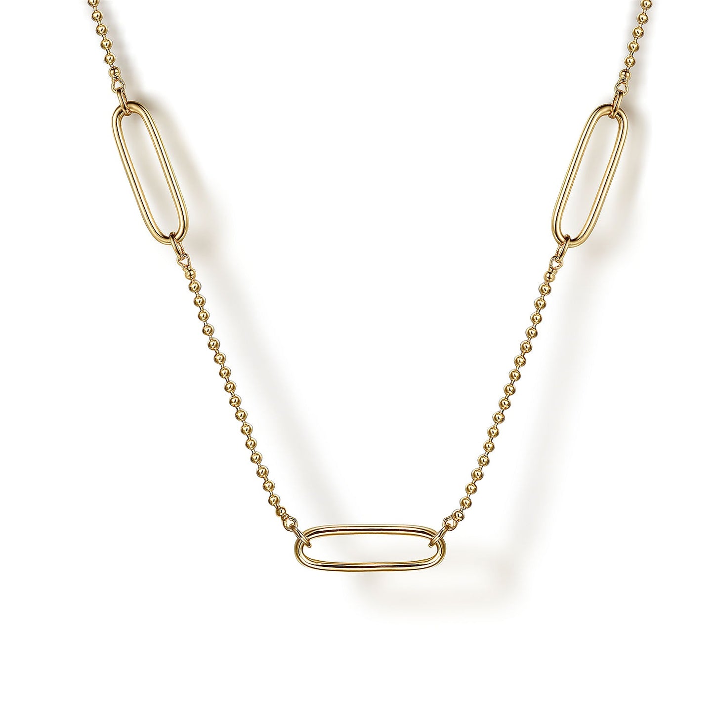 Gabriel & Co. Yellow Gold Necklace