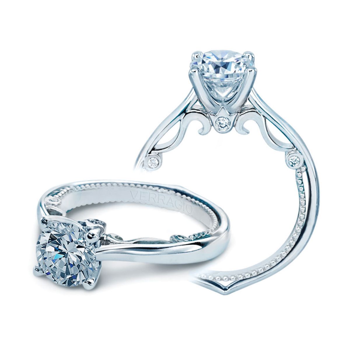 Verragio Insignia Collection Solitaire Engagement Ring - Diamond Semi-Mount Rings