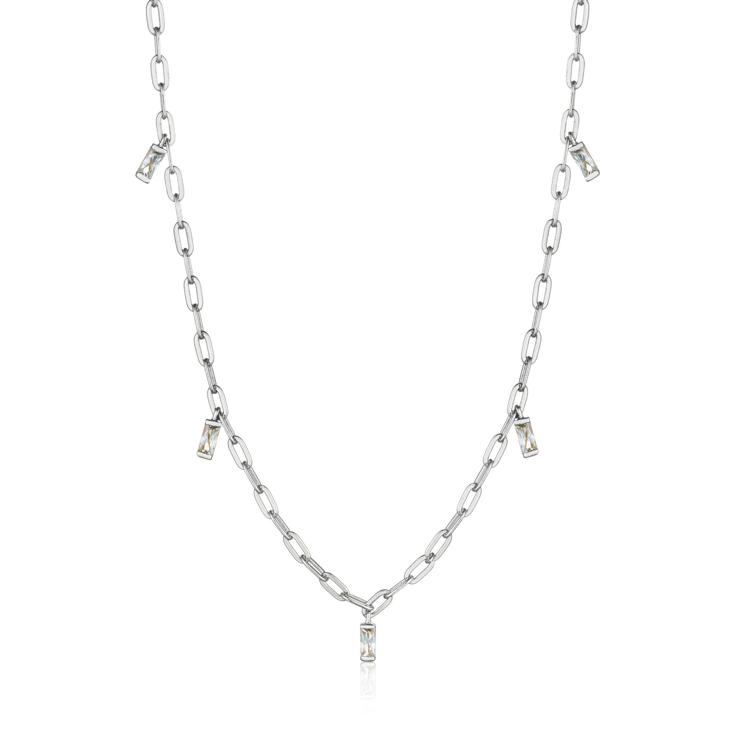 Ania Haie Glow Drop Necklace - Silver Necklace