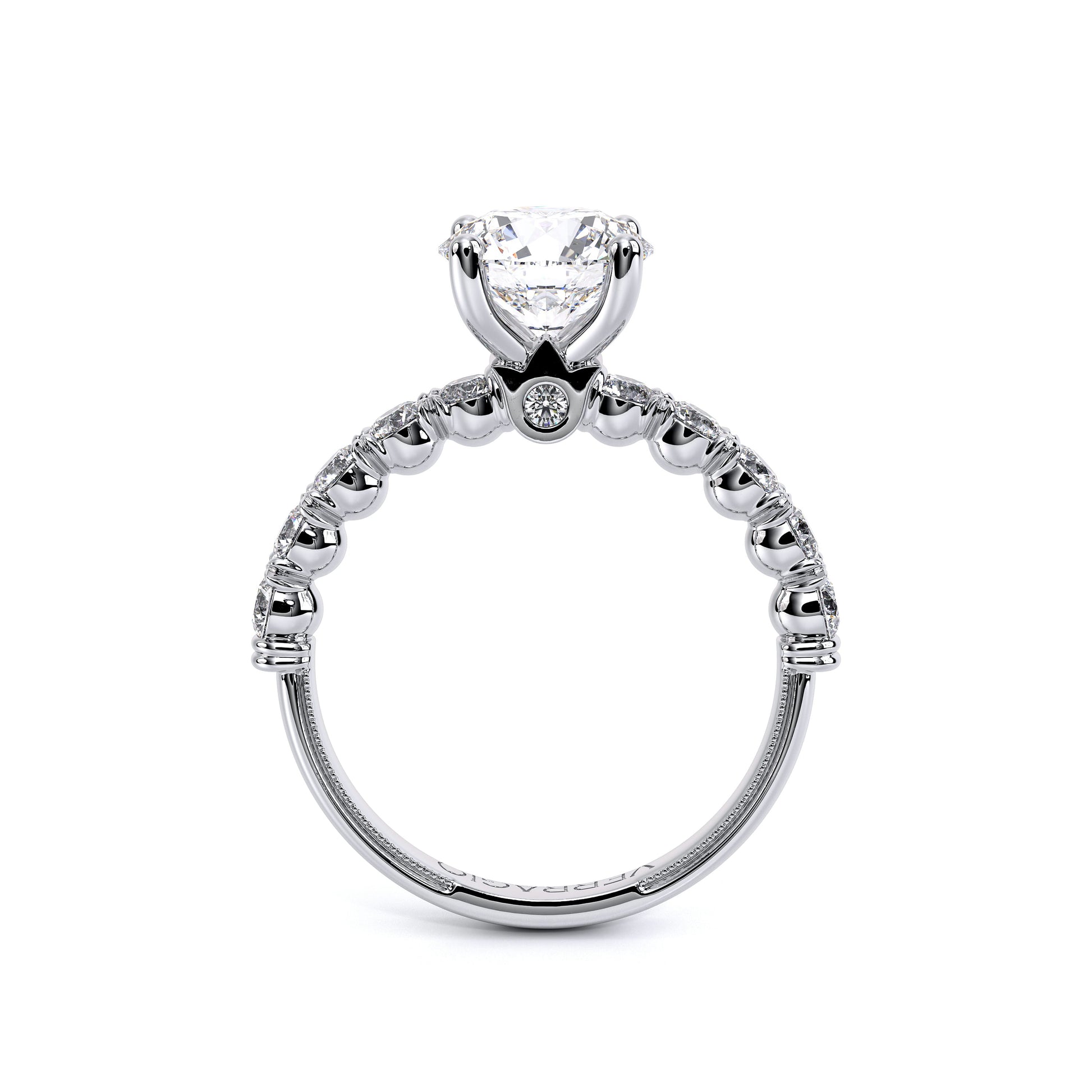 Verragio Renaissance Collection Straight Engagement Ring - Diamond Semi-Mount Rings
