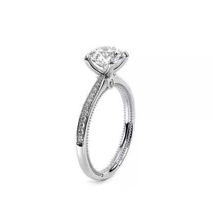 Verragio Renaissance White Gold Round Semi-Mount Engagement Ring