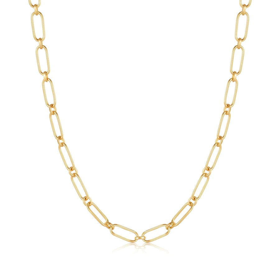 Ania Haie Connect Paperclip Chain Necklace - Silver Necklace